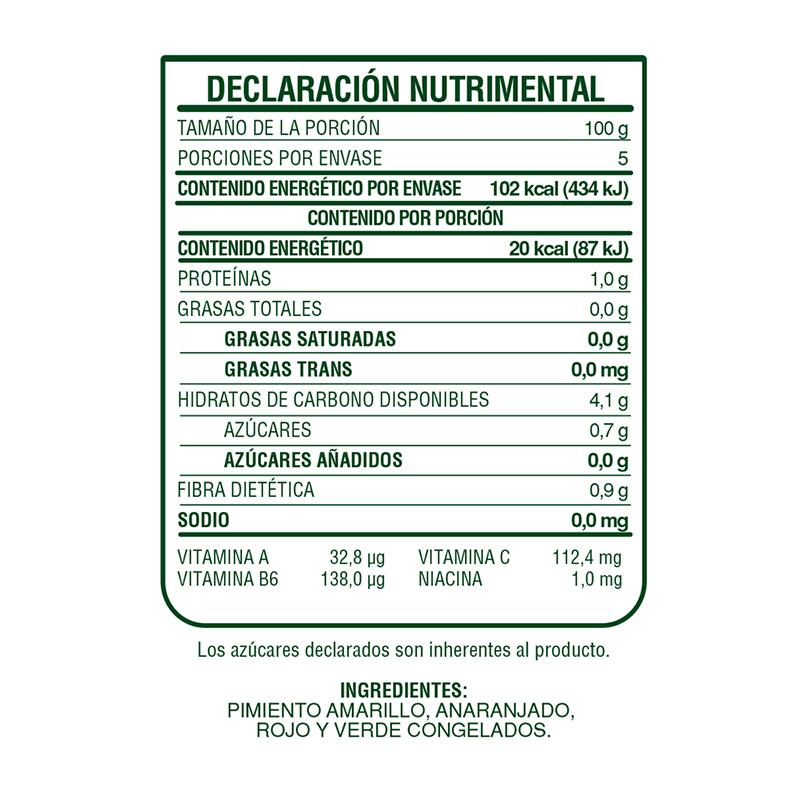 Mezcla Pimientos - La Huerta - Guadalajara