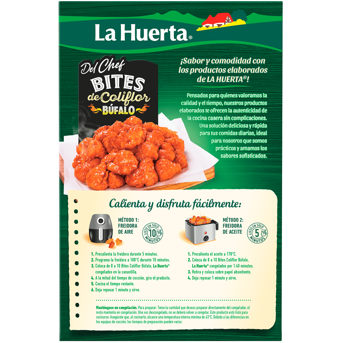 Bites de Coliflor Búfalo