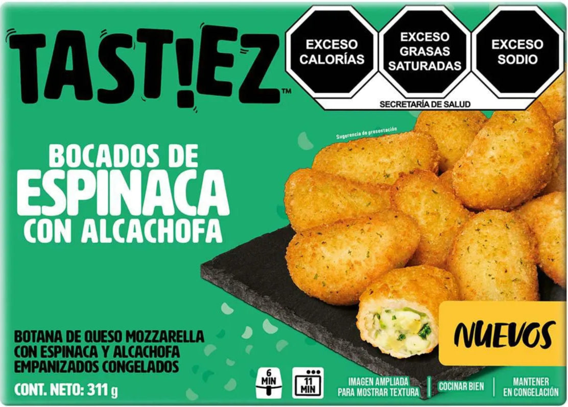 Bocados de espinaca - La Huerta - Guadalajara