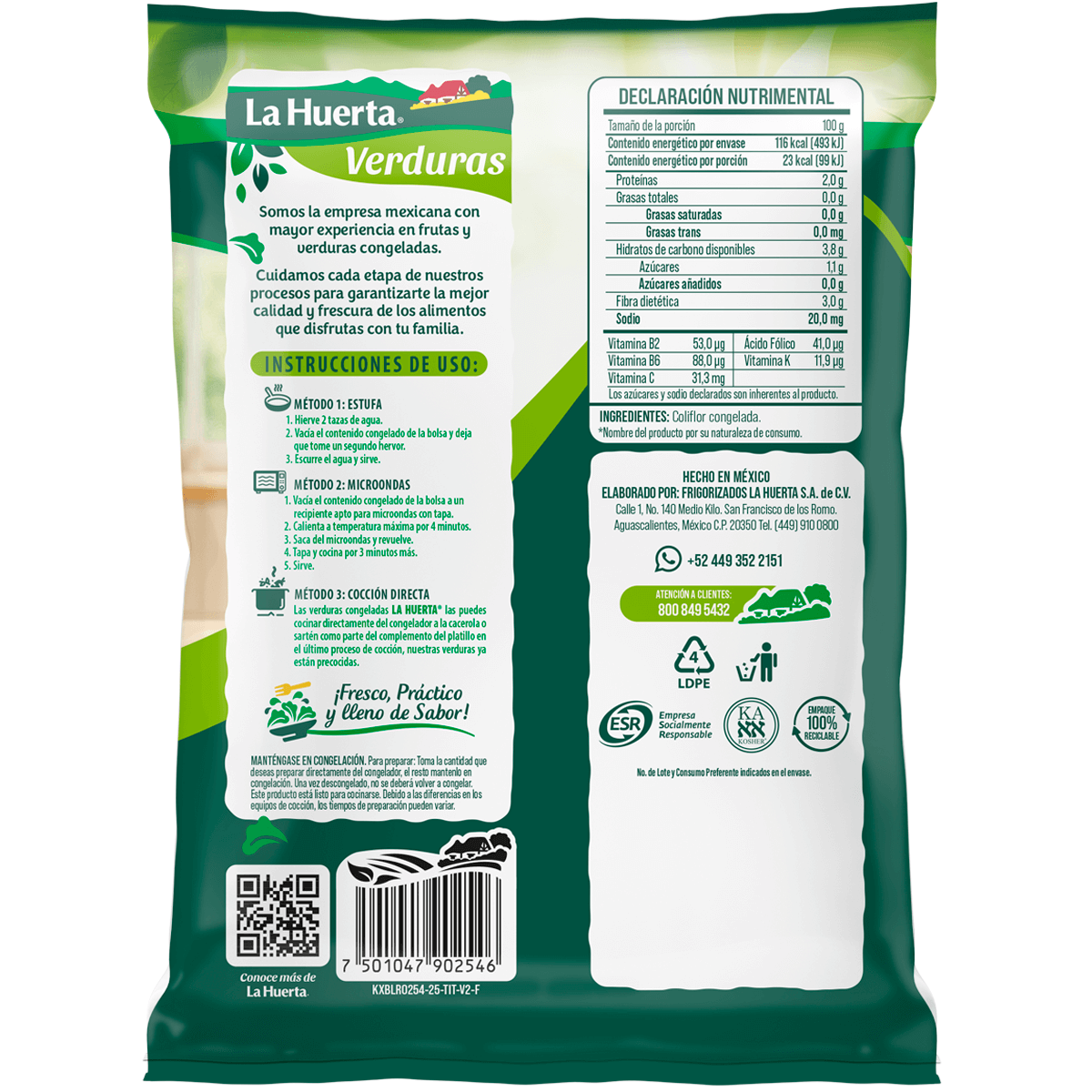 Arroz de Coliflor - La Huerta - Guadalajara