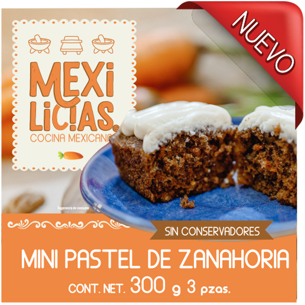 Mini Pastel de Zanahoria - La Huerta - Guadalajara