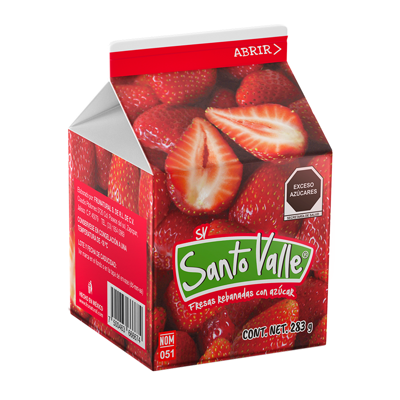 Fresa Reb.C/Azúcar Purepack