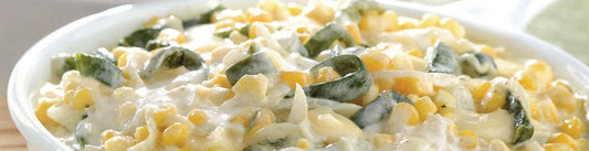 Elote con Rajas y queso