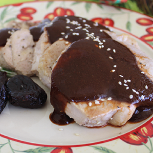 Pierna con Salsa de Ciruela - La Huerta - Guadalajara