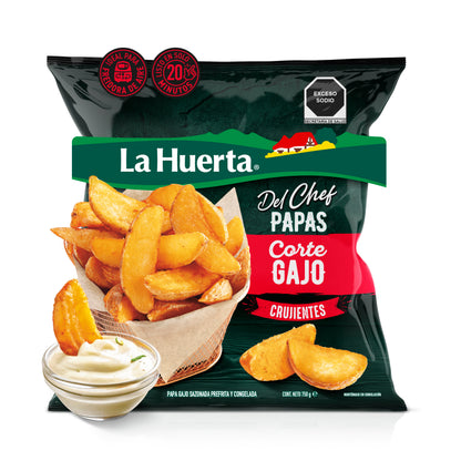 Papas Corte Gajo Del Chef