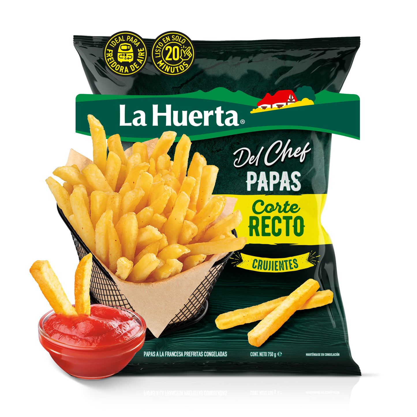 Papas Corte Recto Del Chef