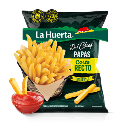 Papas Corte Recto Del Chef