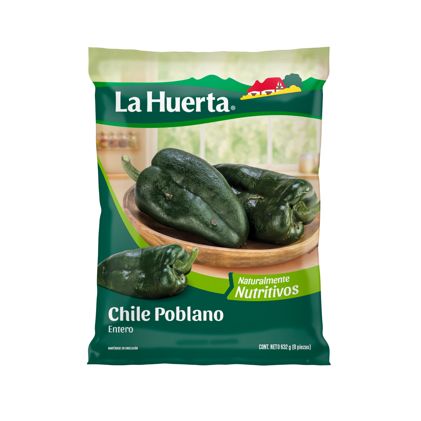 Chile Poblano para Rellenar