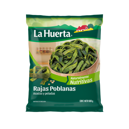 Rajas Poblanas Asadas