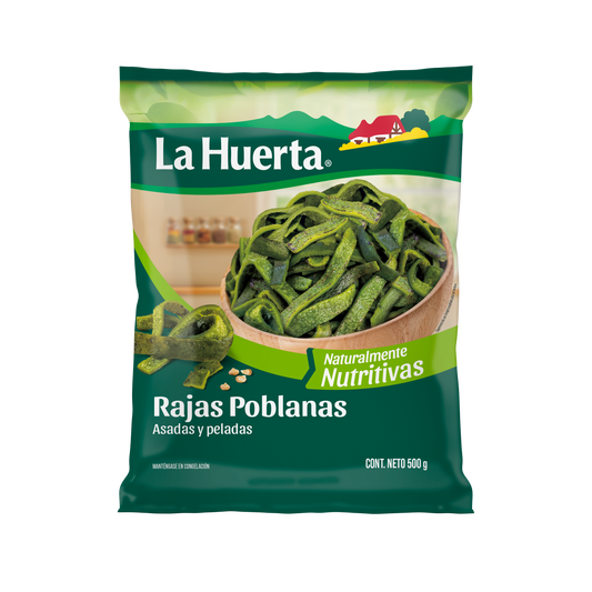 Rajas Poblanas Asadas