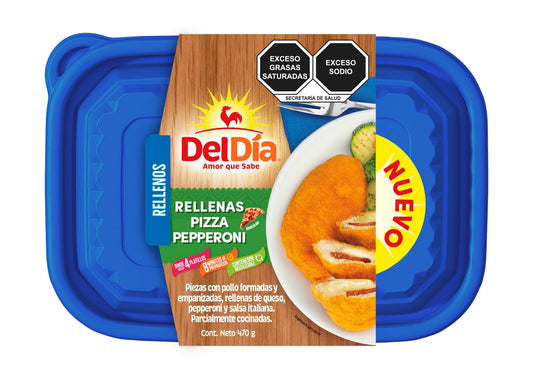 RELLENAS PIZZA DE PEPPERONI