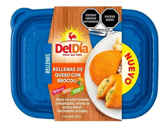 RELLENAS DE QUESO CON BROCOLI