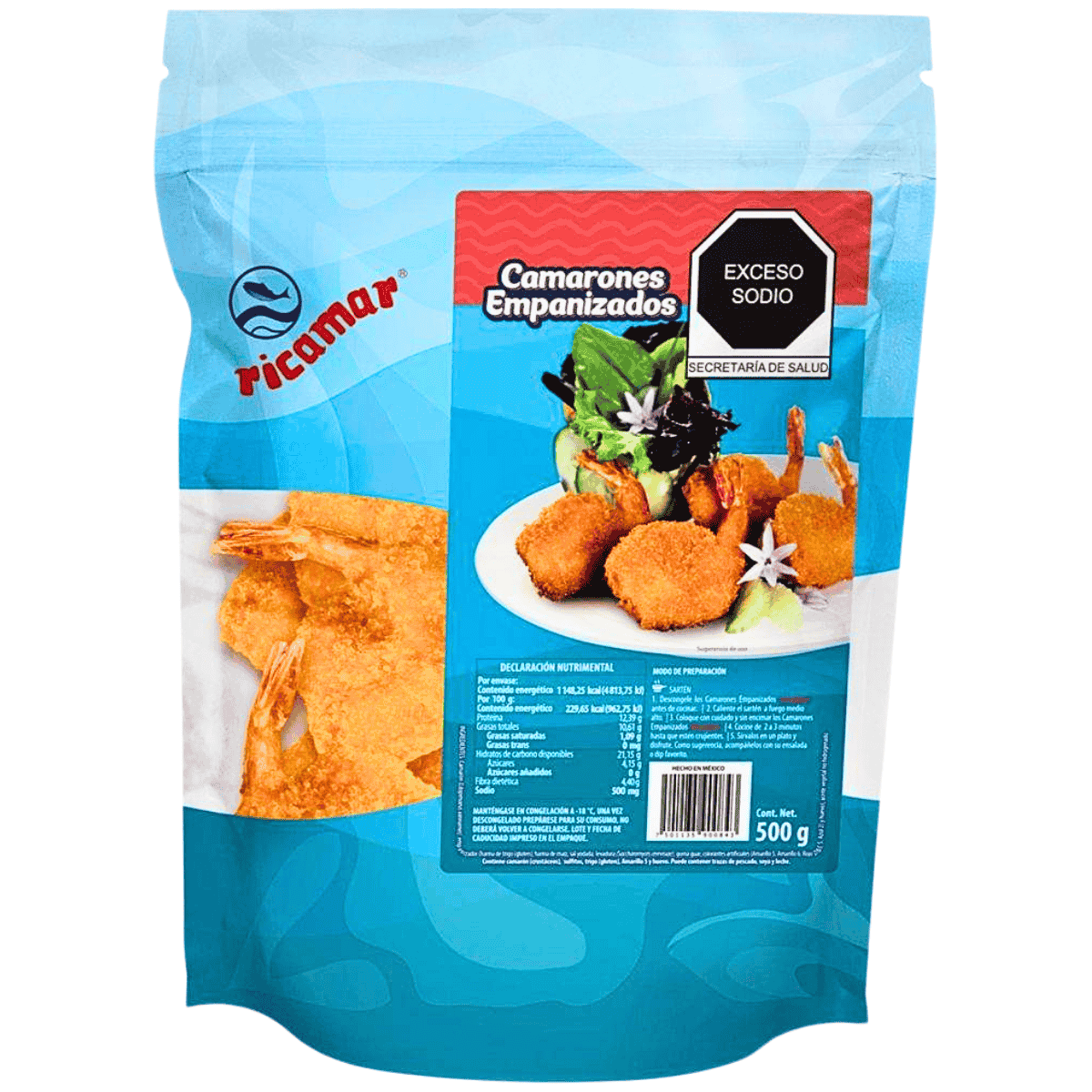 Camaron empanizados - La Huerta - Guadalajara