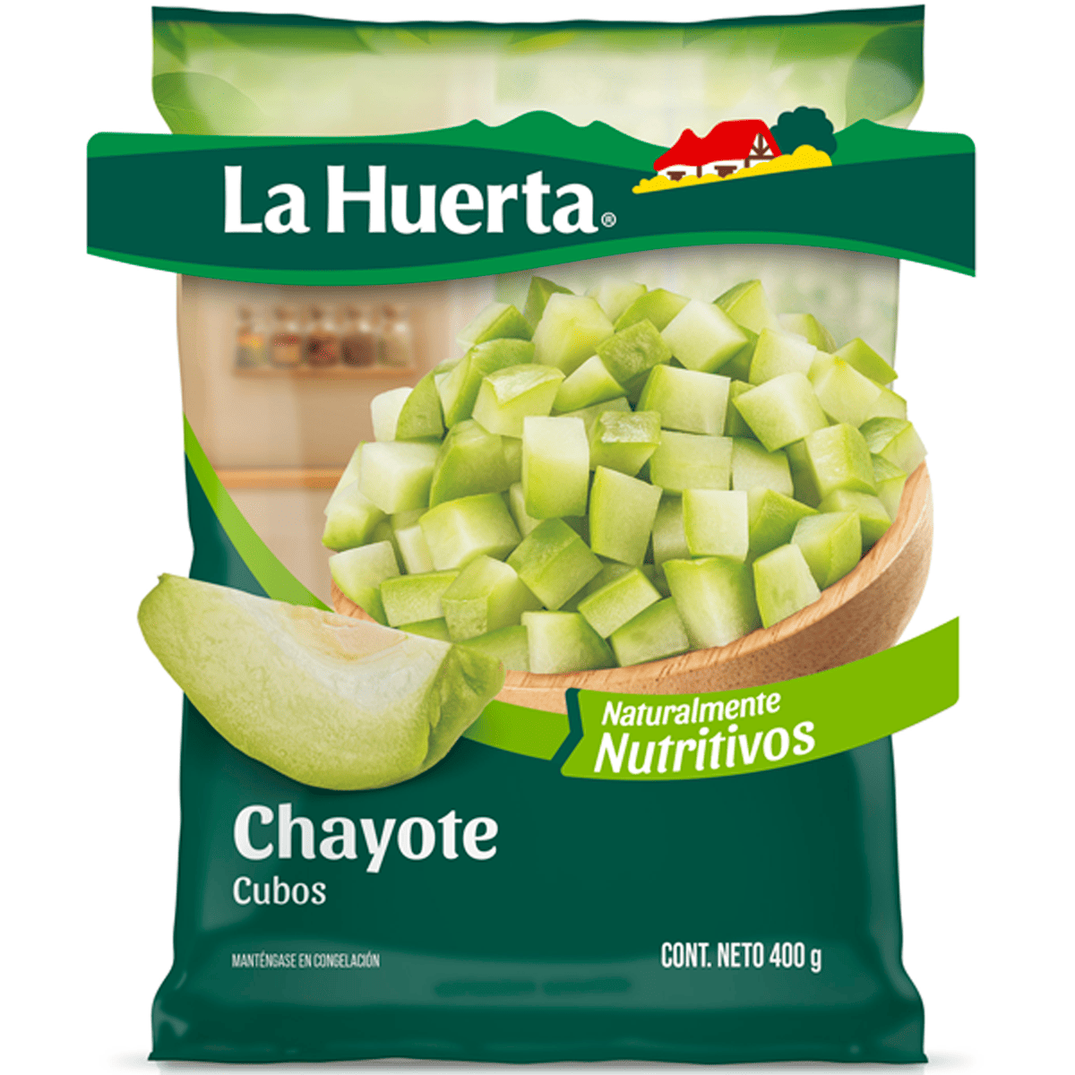 Chayote en cubos - La Huerta - Guadalajara