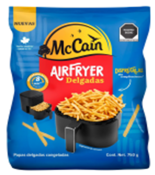 Papa Franc. Delgada c/cobert 12/750g Mc
