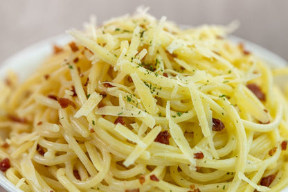 Spaguetti Carbonara - La Huerta - Guadalajara