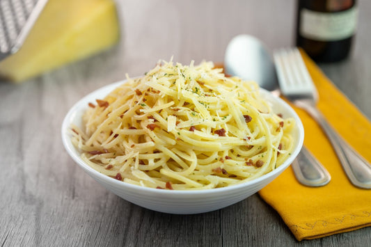 Spaguetti Carbonara - La Huerta - Guadalajara