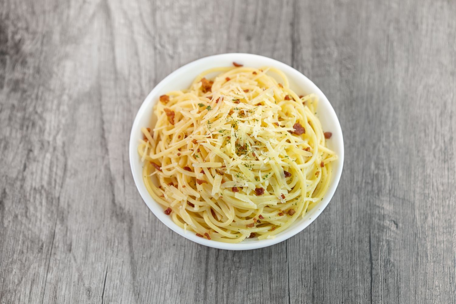 Spaguetti Carbonara - La Huerta - Guadalajara