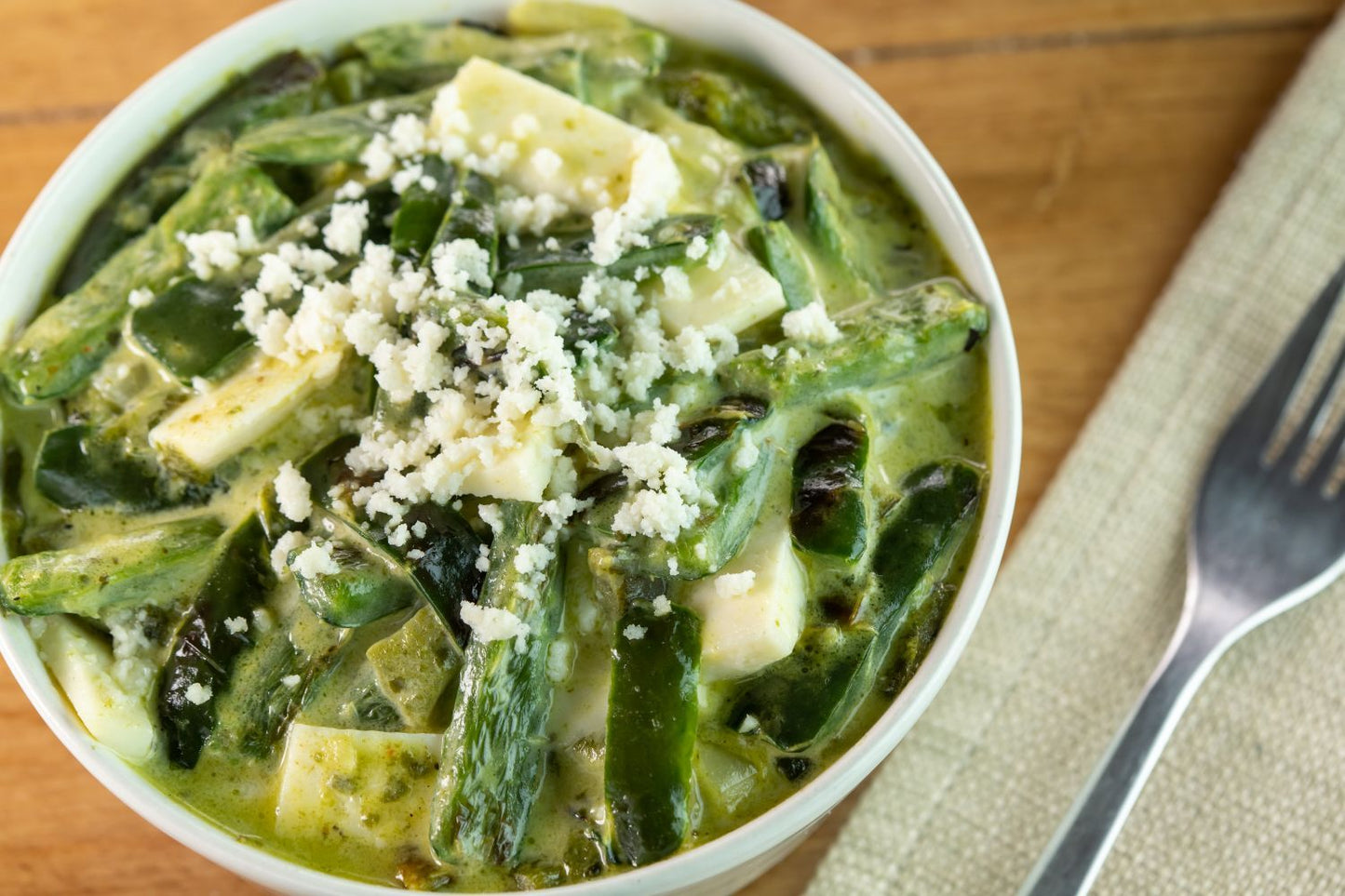 Rajas con Queso - La Huerta - Guadalajara