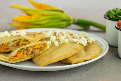 Quesadillas de Flor  de Calabaza